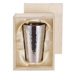 [ASAHI]霞 Kasumi 鈦杯｜純鈦雙層飲用杯（附木盒）240ml｜TW-1, , large