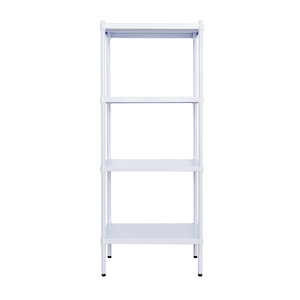 【Y HOUSE】60x35x150 cm 4-layer hole-free iron plate storage rack rack iron rack - paint white