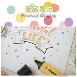 【德國天鵝STABILO】BOSS ORIGINAL Pastel 波士馬卡龍色經典螢光筆 15色桌上展示組馬卡龍色(ST7015-02-5), , large