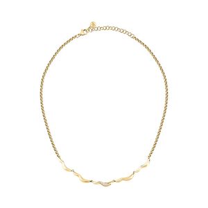 【MORELLATO】Design 不鏽鋼波潤項鍊-金色 SAYP01