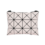 ISSEY MIYAKE BAO BAO LUCENT 3X4 雙色亮面斜背包/粉色/淺粉色, , large