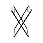 Foldable Trash Rack with Wooden Handle, , large