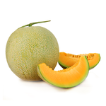 [Yongquanxin] [Fruit House] Tainan Qigu Super Sweet Juicy Net-grained Red Cantaloupe 4 pieces (each piece is about 1KG), , large