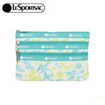 LeSportsac 3-zip Cosmetic 三層拉鍊化妝包 -青檸新綠, , large