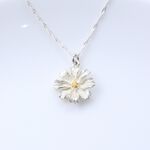 【Angel & Me】小花 綻放 Flower s925 純銀 項鍊 生日 紀念 禮物, , large