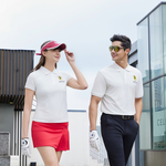 【FALALI】Short-sleeved cooling polo shirt - Men's (white) , , large