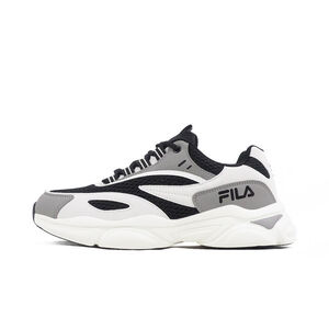 Fila Flamenco 男 慢跑鞋 運動 休閒 透氣 舒適 簡約 穿搭 黑灰白 [1-J908X-140]