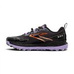 Brooks Cascadia 18 女 慢跑鞋 運動 路跑 避震緩衝象限 穩定 寬楦 黑紫 [1204161D048], , large
