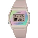 CASIO 卡西歐 奶茶色 粉彩漸層電子錶 女錶 LW-205H-4A, , large