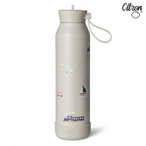 官方直營【Citron】矽膠提把三層保溫瓶_500ml_多款可選