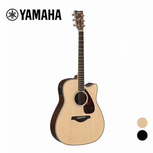 YAMAHA FGX830C NT/BL 面單板 電木吉他 原木/黑色【敦煌樂器】