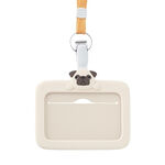 日本LIHIT A-7804 矽膠造型證件套(多款)巴哥犬, , large