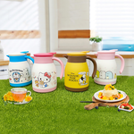 【百科良品】午後時光 真空斷熱不鏽鋼保溫壺 個人迷你壺 600ml(日本境內版)-任選款 角落生物/小熊維尼, , large