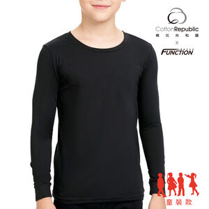 CR Function倍暖輕彈兒童圓領發熱衣-160cm(顏色隨機出貨)