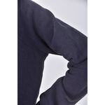 (M) abercrombie fitch質感棉質logo藍色長袖上衣二手衣, , large
