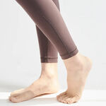 YOGA FLOW Slim Pants - 3D剪裁修身九分褲 - 咖啡灰 Bark, , large