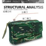 GS MALL 海陸仔虎班迷彩腰包 萬用腰包 腰包 磁扣腰包 虎班腰包 迷彩腰包 手機腰包 海陸仔 陸戰隊, , large