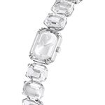 SWAROVSKI 施華洛世奇 八角方形水晶手鍊手錶 女錶-23x17mm(5621173), , large