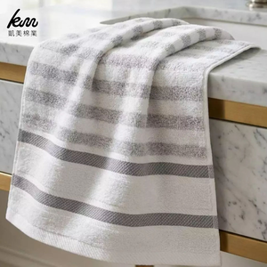 [Kai Mei Cotton] Bulk Pack: Made in Taiwan (MIT) Antibacterial & Odor-Resistant &ndash; Lightweight Soft Pure Cotton Bamboo Charcoal Towels (Set of 12)