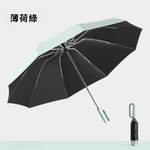 Pink Auto-Reverse Umbrella with Patented Hook Handle | Aluminum Frame | One-Touch Open & Close, 粉色, large