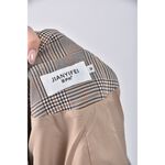 (M) jianyifei質感格紋棕色外套二手衣, , large