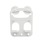 GS MALL 台灣製造 吸盤式收納架 保鮮膜收納架 鋁箔紙架 廚房置物架 紙巾架 收納架 保鮮膜掛勾架 廚房收納架, , large