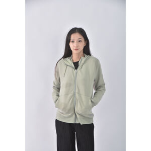 (S) decathlon連帽綠色外套二手衣