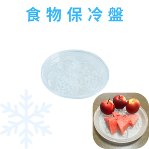 金德恩  GS MALL 台灣製造 食物保冷盤 保冰盤 水果冰盤 沙拉冰盤 食物冰盤 保鮮冰盤 冰盤 創意冰盤 刺身盤 冷凍保冰盤