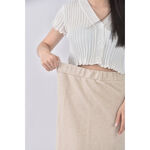 (S) 質感杏色長裙二手衣, , large