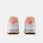 Kixpress-New Balance 574 女 運動休閒鞋 復古鞋 麂皮 舒適 緩震 鏡灰 玫瑰砂糖粉 [WL574IPK], , large