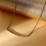 【MORELLATO】Design 不鏽鋼微光項鍊-金色 SAYP02, , large