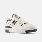 Kixpress-New Balance 女 休閒鞋 運動 復古 B楦 NB 550 皮革 穿搭 白 深灰 [BBW550BH], , large