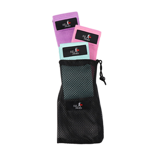 3-Level Resistance Hip Booty Band Set (Solid color)