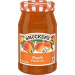 Smuckers Peach Preserves, , large