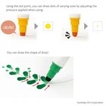 *需預訂【Kuretake日本吳竹】ZIG Clean Color Dot點點筆一般色 十二色組(TC-6100-12V), , large