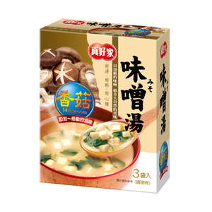 Mushroom miso soup