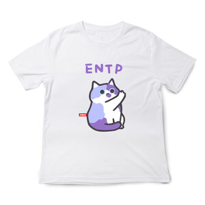 JZ TEE MBTI貓咪 ENTP-辯論家 印花短袖