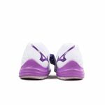 Mizuno Thunder Blade Z 女 排球鞋 室內運動鞋 基本款 美津濃 白 紫 [V1GC237010], , large
