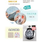 【格藍傢飾】雅室緹花坐墊套-咖/藍, , large