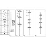 【H&R安室家】頂天立地衛浴四層置物架 TS104, , large