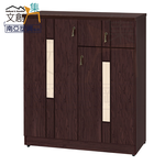 【文創集】妮可 環保3尺南亞塑鋼二門單抽鞋櫃(客約商品), , large