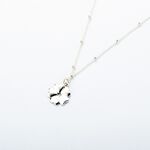 【Angel & Me】Love Clover s925 sterling silver necklace Valentine Day gift, , large