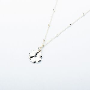 【Angel & Me】Love Clover s925 sterling silver necklace Valentine Day gift