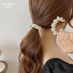 【Gulicc】古莉可 髮夾 韓版珍珠髮夾 馬尾夾, , large