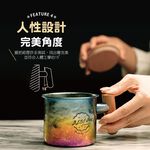 【純鈦暖心餅乾杯-冰炫彩】馬克杯 咖啡杯 加熱杯墊 環保杯 鈦杯, , large