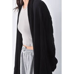 (XL) zara綁帶黑色外套二手衣, , large