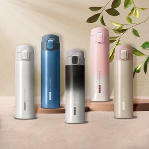【FUJI-GRACE 日本富士雅麗】輕時尚316彈跳保溫瓶450ml(FJ-954)