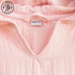 【SOLO Vintage】LCW Children's Poncho Hooded Bath Towel 100% Cotton Pink Made in Turkey, , large