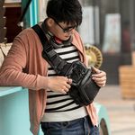 【MAGFORCE】馬蓋先漢堡胸掛包-S 【數位迷彩】 1050D 迷你包 單肩包 軍用背包 斜背包 台灣製, , large