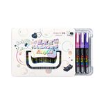 PENROTE筆樂 露咖貓24色直液式丙烯顏料彩繪筆(LPE3131), , large